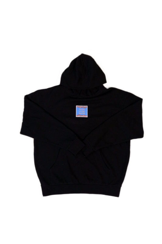 Black Patch Hoody