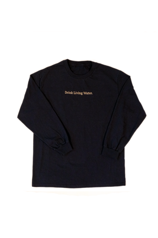 Long Sleeve Heavyweight T - Navy Blue